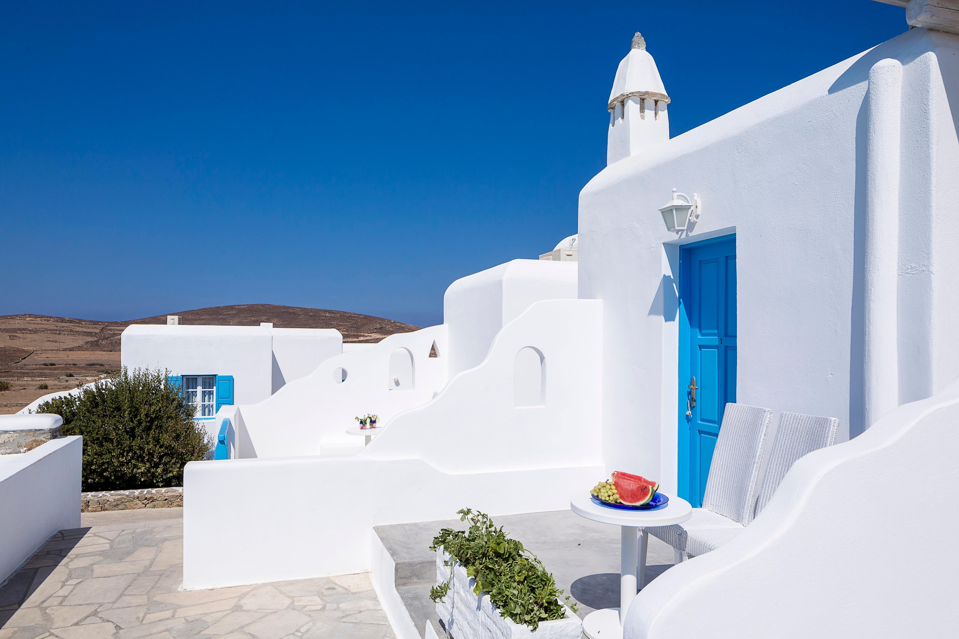 Anamar Mykonos Natural Retreat Ftelia  ภายนอก รูปภาพ